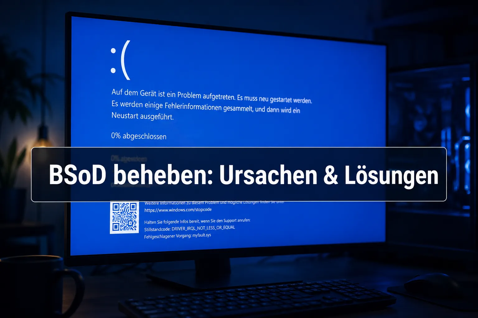 Bluescreen of Death (BSoD) beheben: Ursachen und Lösungen für Windows 10/11