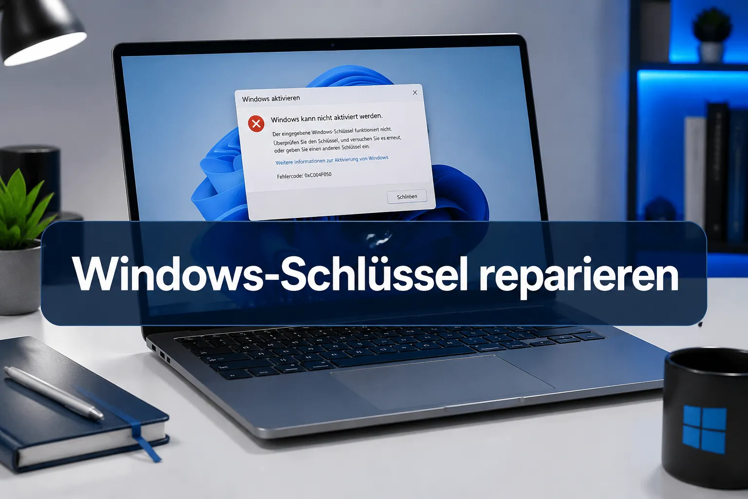 Wie man einen defekten Windows-Produktschlüssel repariert oder neu aktiviert