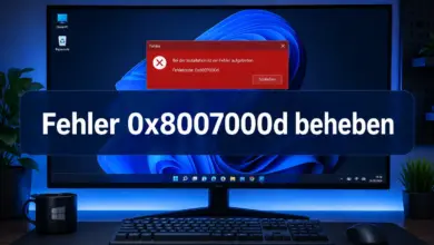 Windows Update Fehler 0x8007000d: Daten sind ungültig – Behebung