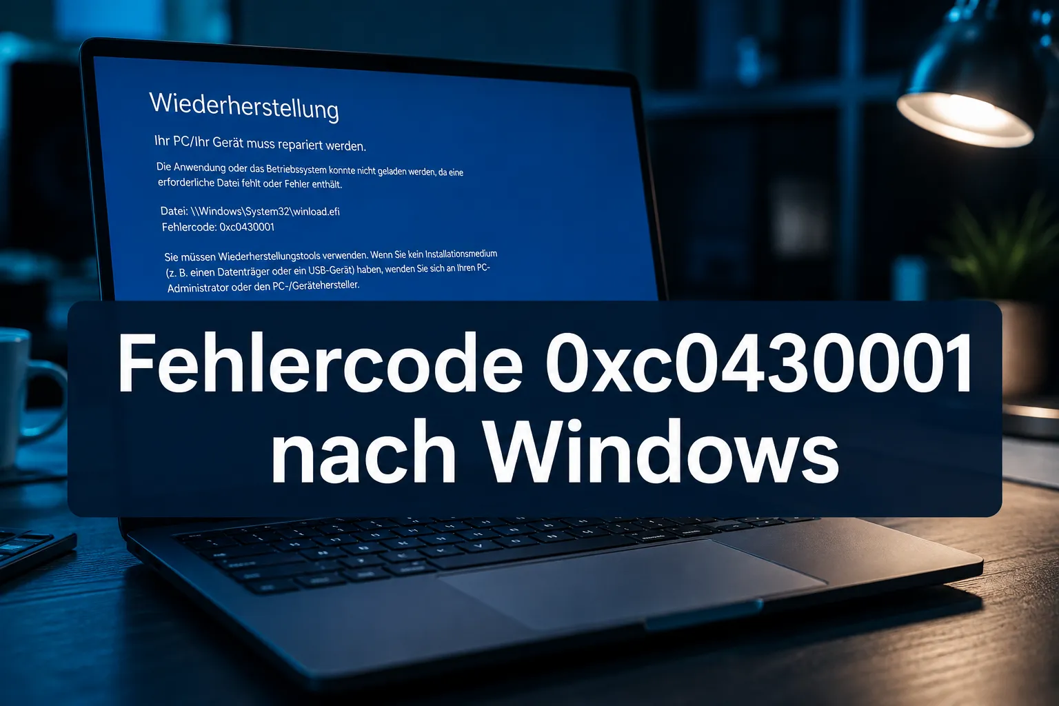 Fehlercode 0xc0430001 nach Windows 11-Update KB5094126 (Boot-Schleifen und BitLocker-Wiederherstellung)