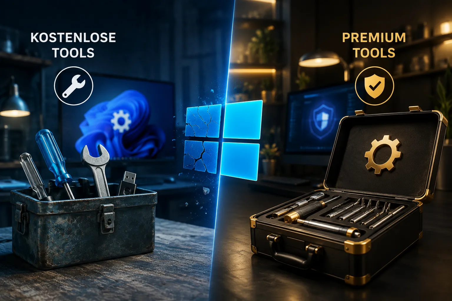 Vergleich: Windows Reparatur-Tools – Kostenlos vs. Premium-Versionen: Was lohnt sich