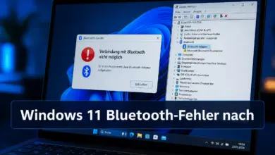 Windows 11 Bluetooth-Fehler nach Patchday: Verbindungsabbrüche und Treiberkonflikte lösen