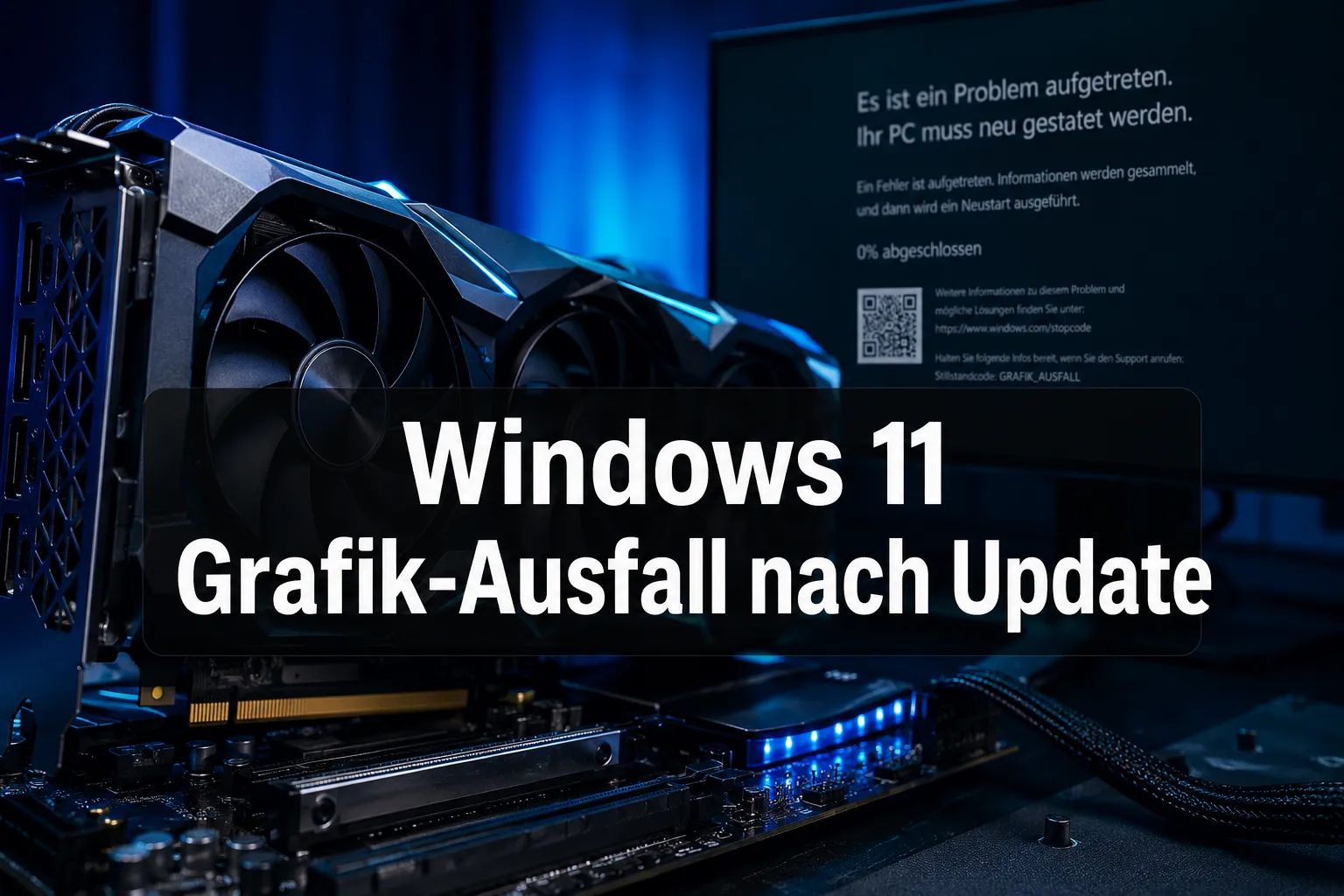 Windows 11 Grafik-Ausfall nach Update: GPU-Treiber, DirectX und Display-Einstellungen reparieren