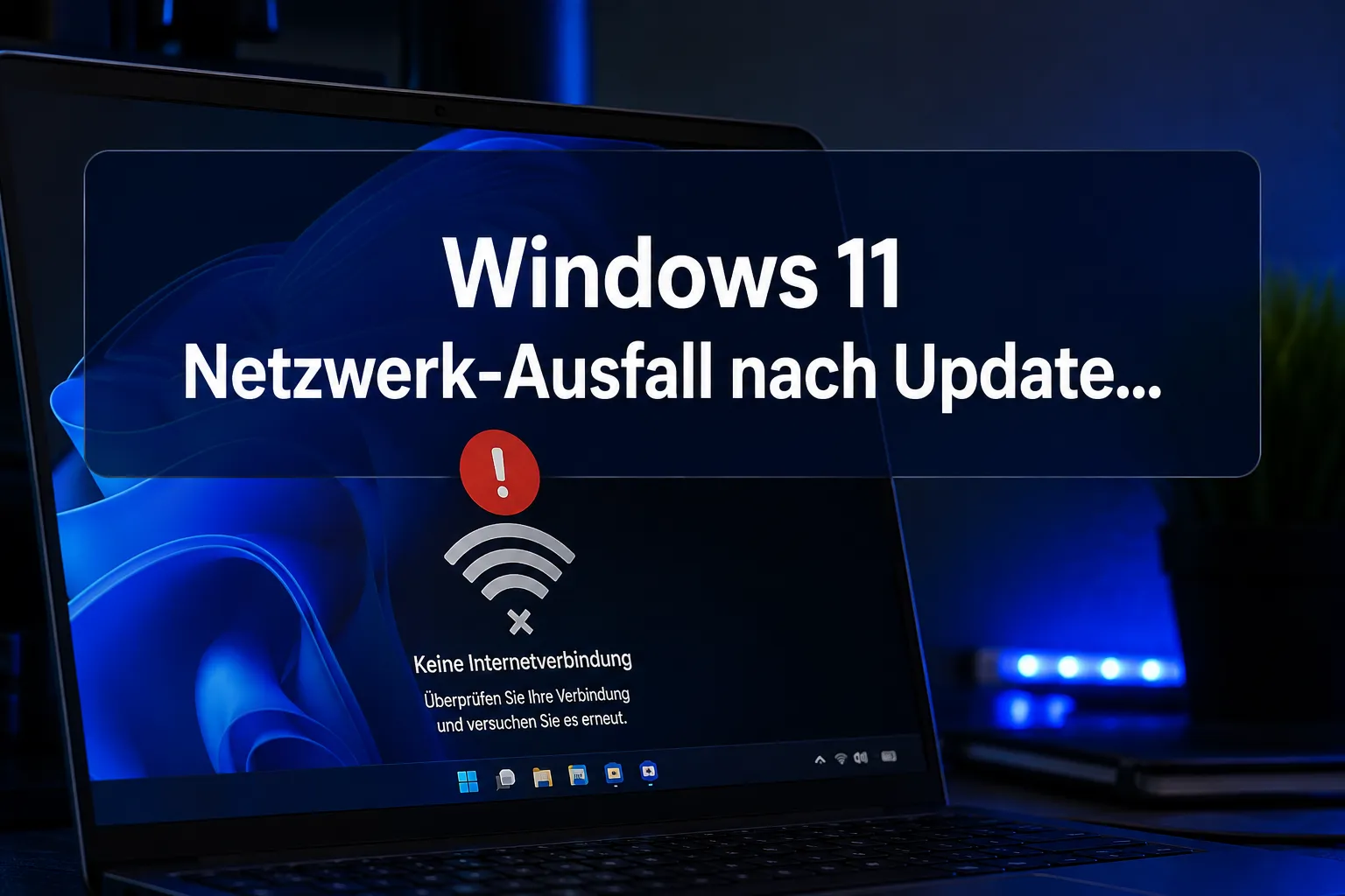 Windows 11 Netzwerk-Ausfall nach Update: Praxisleitfaden für Treiber- und DNS-Probleme