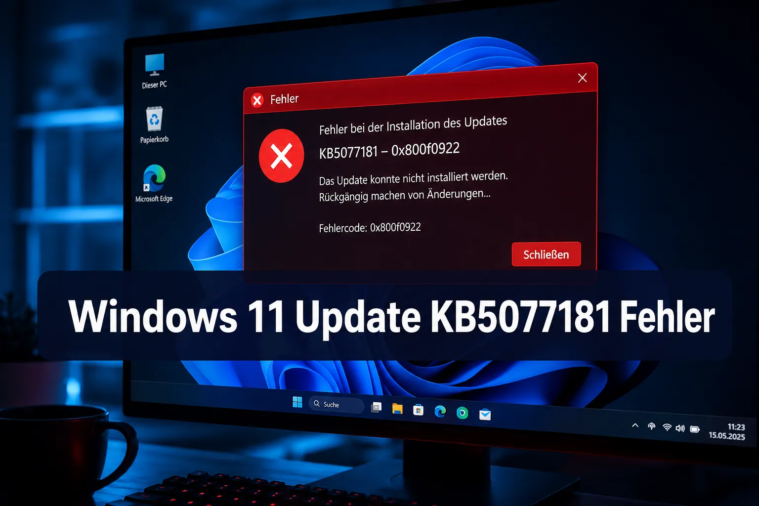 Windows 11 Update KB5077181 Fehler 0x800f0983, 0x800f0991 und 0x800f081f: Analyse und Lösungsstrategien